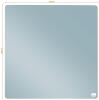 Nobo Mini Magnetic Whiteboard Coloured Tile 360mm x 360mm Grey