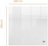 Nobo Transparent Acrylic Mini Whiteboard Desktop or Wall Mounted 300mm x 300mm