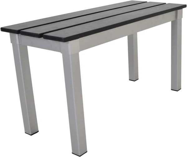 Gopak Enviro Eco Jet Black Outdoor Bench - 790mm x 330mm