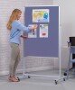 Spaceright Accents Mobile Noticeboard - Lilac