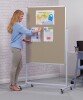 Spaceright Accents Mobile Noticeboard - Natural