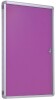 Spaceright Accents Tamperproof Noticeboard - Lavender