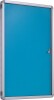 Spaceright Accents Tamperproof Noticeboard - Light Blue