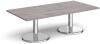 Dams Pisa Rectangular Coffee Table - 1600mm - Grey Oak