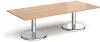 Dams Pisa Rectangular Coffee Table - 1800mm - Beech