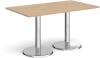 Dams Pisa Rectangular Dining Table - 1400mm - Kendal Oak