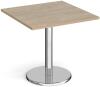 Dams Pisa Square Dining Table - 800mm - Barcelona Walnut