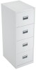 TC Talos 4 Drawer Steel Filing Cabinet - White