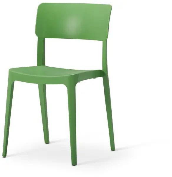 Tabilo Vivo Polypropylene Sidechair - Avocado