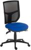 Teknik Ergo Comfort Mesh Chair - Blue