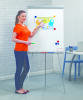 Spaceright Telescopic Flip-chart Easel Magnetic Writing Whiteboards