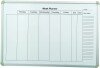 Spaceright Weekly Planner Magnetic White Board - 900 x 600mm