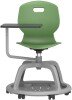 Arc Community Swivel Chair with Arm Tablet - 470mm Seat Height - Forest