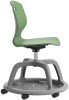 Arc Community Swivel Chair - 470mm Seat Height - Forest