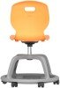 Arc Community Swivel Chair - 470mm Seat Height - Marigold