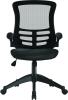 Nautilus Luna Designer Mesh Chair - Black