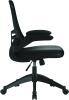 Nautilus Luna Designer Mesh Chair - Black