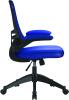 Nautilus Luna Designer Mesh Chair - Blue