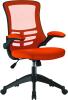 Nautilus Luna Designer Mesh Chair - Orange