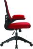 Nautilus Luna Designer Mesh Chair - Red