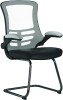 Nautilus Luna Designer Mesh Cantilever Chair - Grey