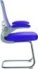 Nautilus Luna Designer Mesh Cantilever Chair - Purple