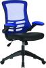 Nautilus Luna Designer Mesh Chair - Two Tone - Blue