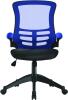 Nautilus Luna Designer Mesh Chair - Two Tone - Blue