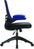 Nautilus Luna Designer Mesh Chair - Two Tone - Blue