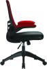 Nautilus Luna Designer Mesh Chair - Two Tone - Red