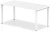 Dynamic Evolve Plus Bench Desk Single - 1400 x 800mm - White