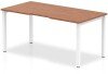 Dynamic Evolve Plus Bench Desk Single - 1200 x 800mm - Walnut