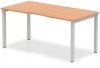 Dynamic Evolve Plus Bench Desk Single - 1200 x 800mm - Oak