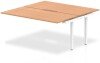 Dynamic Evolve Plus Bench Two Person Extension - 1600 x 1600mm - Oak