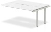 Dynamic Evolve Plus Bench Two Person Extension - 1600 x 1600mm - White