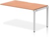 Dynamic Evolve Plus Bench One Person Extension - 1200 x 800mm - Beech