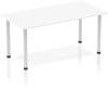 Dynamic Impulse Post Leg Straight Table - 1600 x 800mm