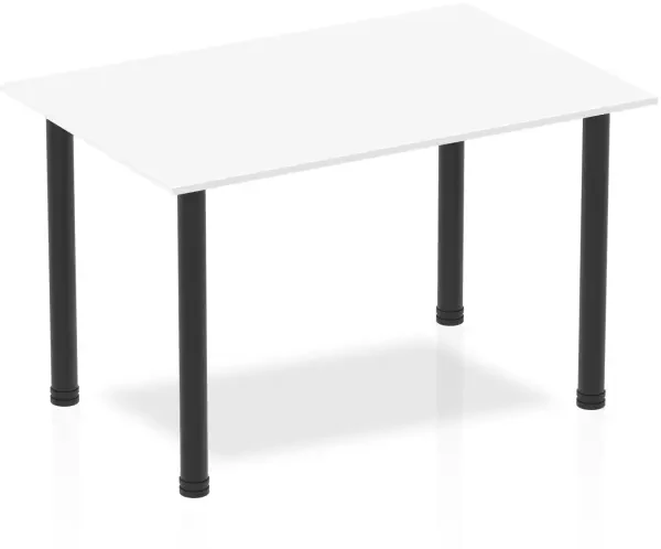 Dynamic Impulse Post Leg Straight Table - 1200 x 800mm