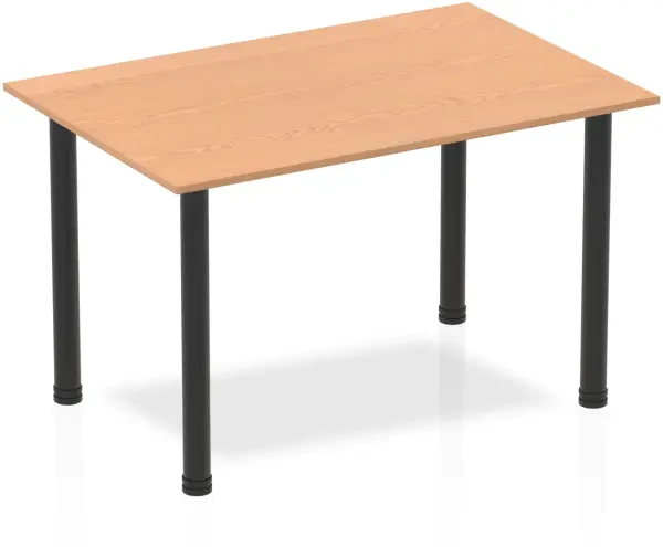 Dynamic Impulse Post Leg Straight Table - 1200 x 800mm