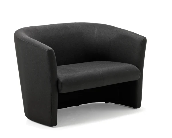 Dynamic Neo Twin Tub Black Fabric Chair - Black