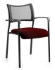 Dynamic Brunswick Chair Bespoke Fabric Black Frame With Arms - Camira Phoenix Guyana