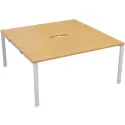 TC Bench Desk, Pod of 2, Full Depth - 1200 x 1600mm