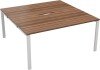 TC Bench Desk, Pod of 2, Full Depth - 1200 x 1600mm - Dark Walnut (8-10 Week lead time)