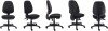 TC Versi 2 Lever Operators Chair with Adjustable Arms