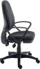 TC Versi 2 Lever Operators Chair with Fixed Arms - Charcoal