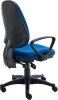 TC Versi 2 Lever Operators Chair with Fixed Arms - Royal Blue