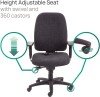TC Endurance Vista Operator Chair with Adjustable Arms