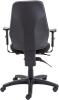 TC Endurance Operator Chair with Adjustable Arms - Black