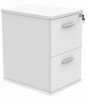 Gala Filing Cabinet - 2 Drawers - Arctic White