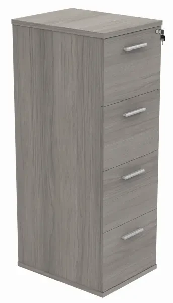 Gala Filing Cabinet - 4 Drawers - Alaskan Grey Oak